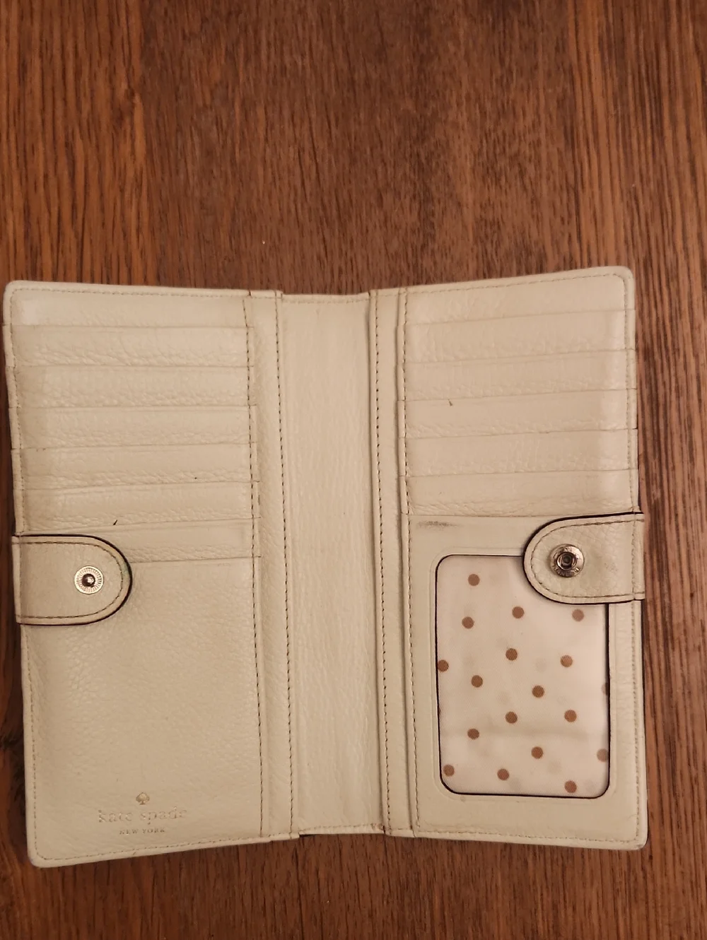 kate spade Bright Pink Zip Continental Wallet